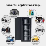 24 in 1 Magnetic Precision Screwdriver Set Mini Tools Kit for Mobile Phone PC Repair Professional Hardware with 24 Torx Hex Bits