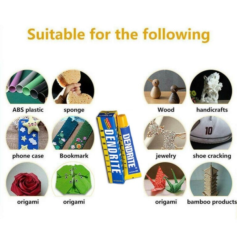 Dendrite Adhesive Synthetic Rubber Glue Tube Gum-20 ml
