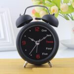 Alarm Clock Twin Bell Table Clock Loud Alarm
