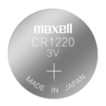 Maxell CR1220 Lithium 3v Battery, Made in Japan . Multi purpose use 1pcs