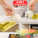 2 in1 Oil Sprayer and Oil Dispenser Bottle 400ml