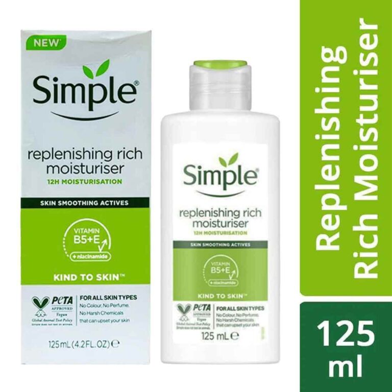 Simple Kind to Skin Replenishing Rich Moisturiser – 125ml
