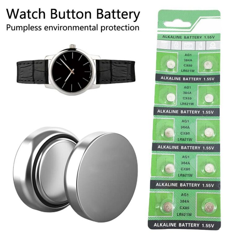 10 PCS Watch Battery AG1 1.55V 364 SR621SW LR621 621 Alkaline Button Coin Cell Batteries