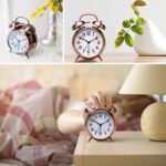 Alarm Clock and Twin Bell Table Clock - Loud Alarm