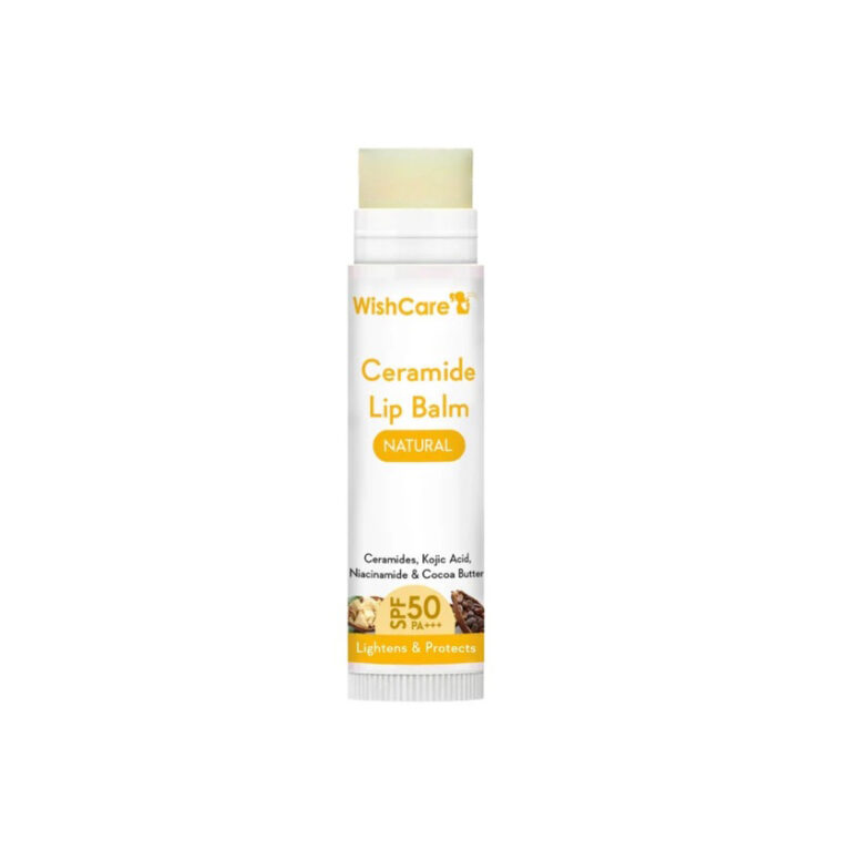 WishCare Ceramide Natural Lip Balm with SPF 50 PA+++ 5g