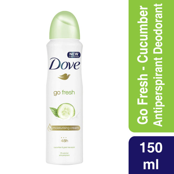 Dove Go Fresh Cucumber & Green Tea Deodorant 150ml