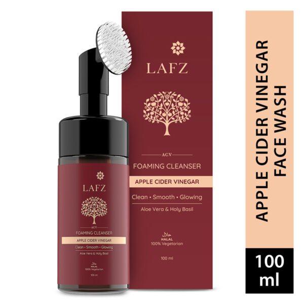LAFZ Halal Apple Cider Vinegar Foaming Face Wash 100ml